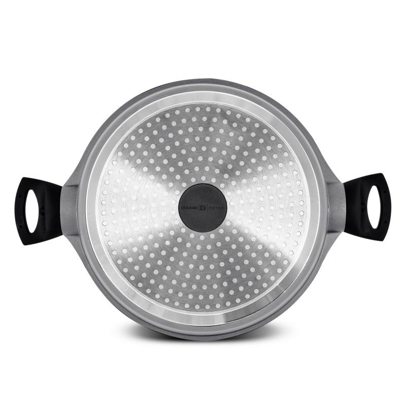 Cast Aluminum Casserole 28 Cm With Chambord Titanium Lid FT28TFI Durant Dupont