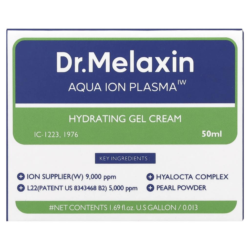 Dr.Melaxin, Aqua Ion Plasma Hydrating Gel Cream, 50Ml(1.69Fl Oz)