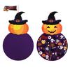 Halloween Decorations Adhesive Felt Decorations Interactive 2.8Ft Ornament Festive Toy for Festival Girl Party Home Activities