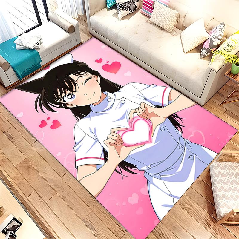 Detective Conan (14) Rug Suitable For Living Rooms Bedrooms Computer Rooms Dining Areas And Placement Under Tables And Chairs Also An Ideal Choice For
