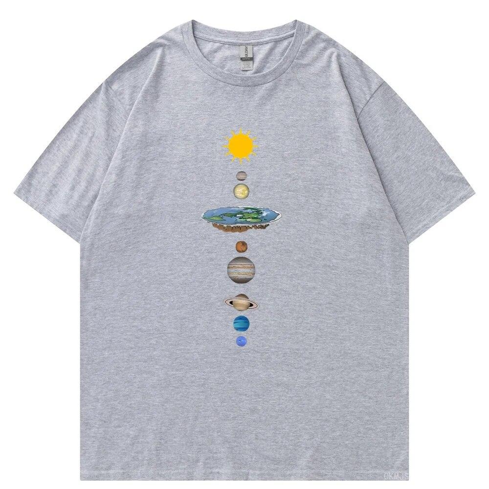 Космическая солнечная система с принтом планет — фото 10