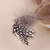 Simulated Bird Cat Toy Interactive Toys Dog Rechargeable Chirping Flapping Bird(No Flying) Touch Activated Plush Pet Toy