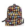 Kid Backpack Emoticons Smiling Face Emoticons Travel Cute Canvas School Backpack