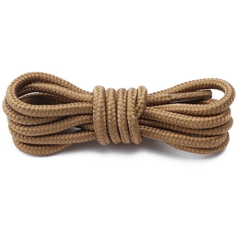 New Durable Unisex Outdoor Sports Laces Solid-Color Round Shoelaces High-quality Shoelace for Sneakers and Boots 1Pair/3Pair