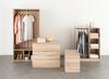 Dolo BEDSIDE CABINET, Sonoma oak, MODERN, 2 drawers