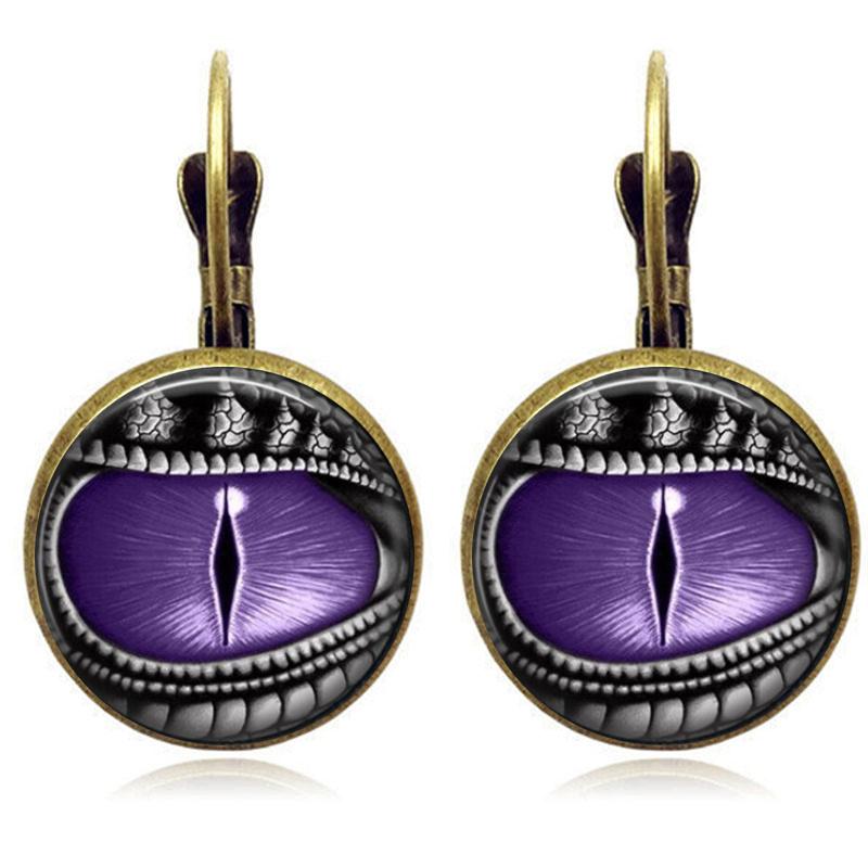 Fashion Earring Y2K Vintage Marigold Time Gem Flower Ear Buckle