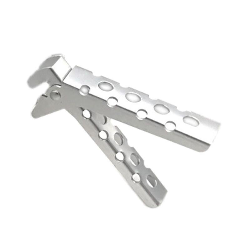ZhiShi Portable Outdoor Aluminum Pot Gripper Tongs (Set of 2) 175x45mm