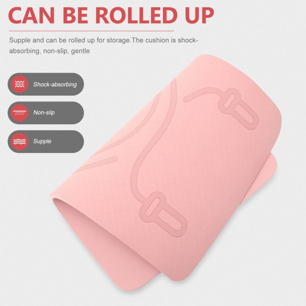Anti-noise Jump Rope Mat Cushioning Skipping Mat Fitness Carpet Yoga Fitness Mats Pilates Exercise