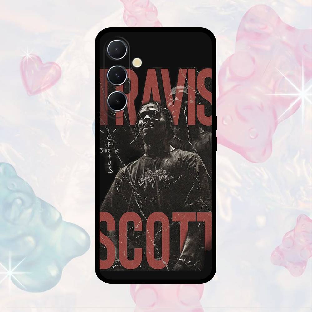 

AAA T-Travis S-ScottS Singer Phone Case For Samsung S25,S24,S21,S22,S23,S30,Ultra,S20,Plus,Fe,Note,10,9,5G Black Cover Samsung S235G