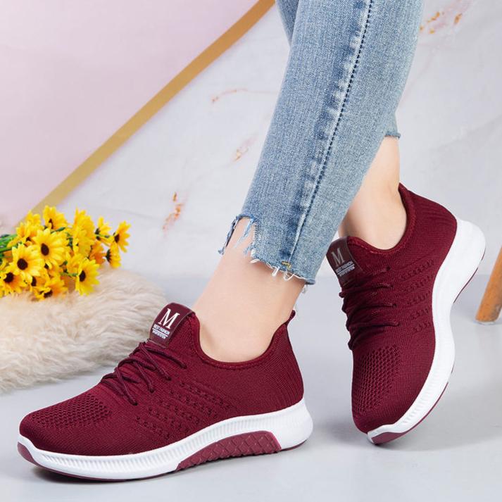 New Women's Cotton Shoes Fashion Casual Cotton Shoes for Middle-aged Added Fleece Warm Anti Slip Mother's Cotton Shoes