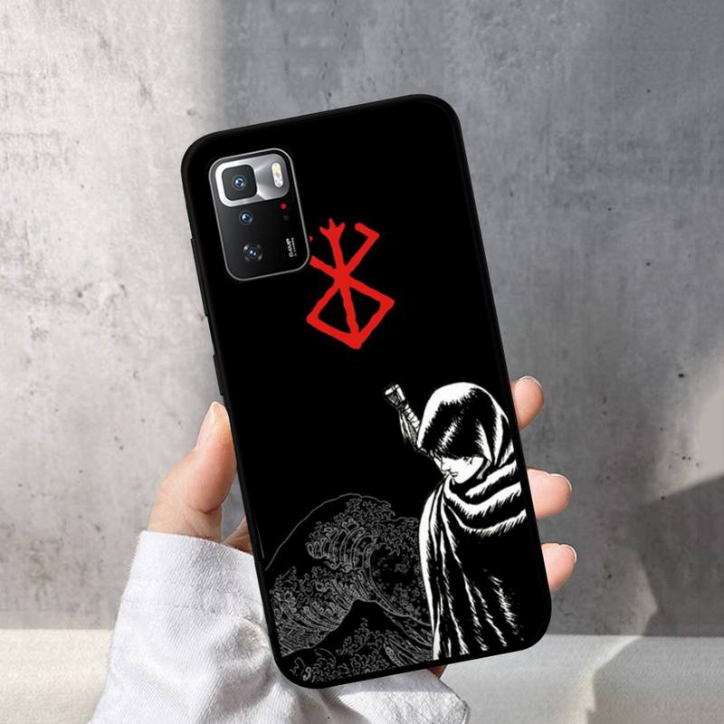 Θήκη τηλεφώνου Berserk Guts για Redmi Note 8 7 9 4 6 pro max TX 5A 3 10 lite pro