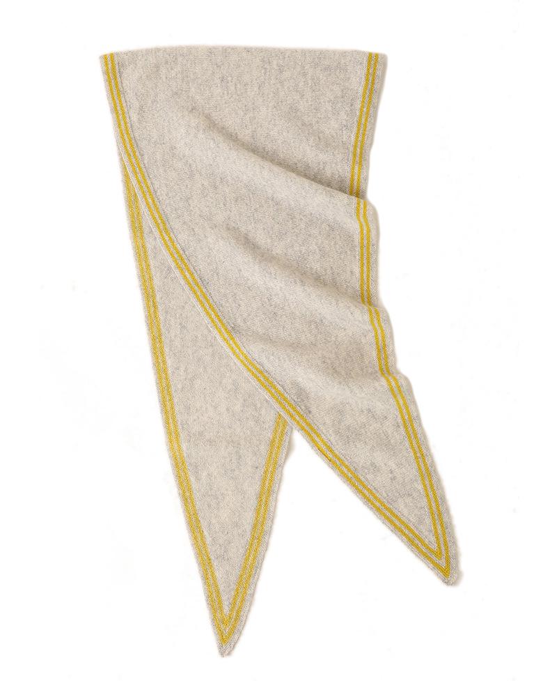 Korean Style Cashmere Triangle Scarf - Spring & Autumn Knitted Neck Gaiter, Winter Warmth