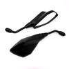 Electric Vehicle 10mm Rearview Mirror with Iron Rod - Convex Design for Motorcycles (Right Side)