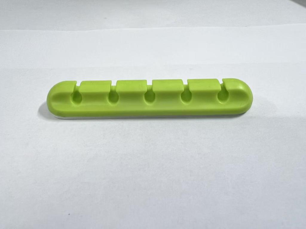 Cross-border Silicone Cable Protector & Organizer Clip for Desk or Car Use - Self-adhesive Winder