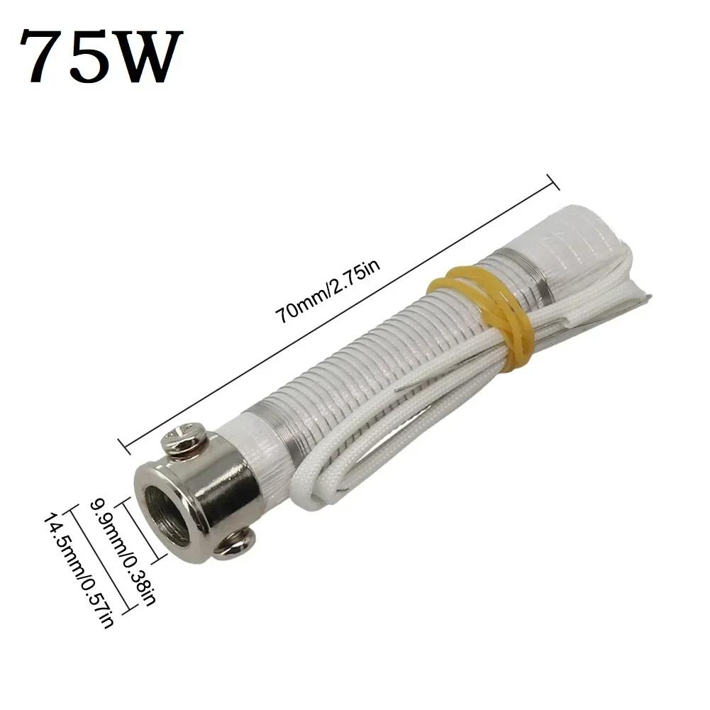 

Universal Heating Core 75/100/150/200/300W Electric Soldering Iron Cores Replacing Heating Element Welding Tools
