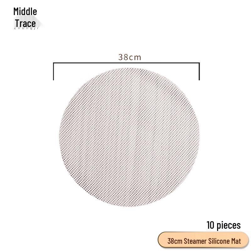 Food-Grade Silicone Steamer Liner Set 38cm Diameter