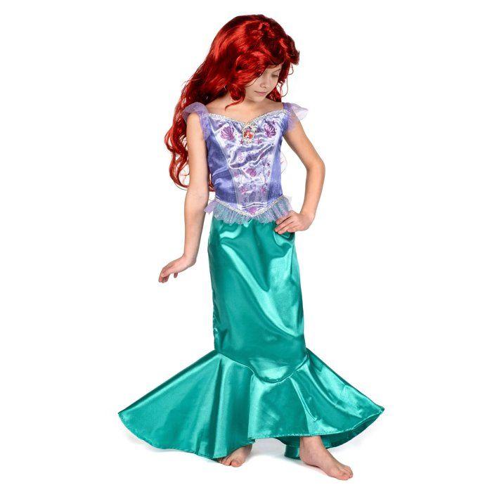 Déguisement Ariel la Petite Sirène classique fille