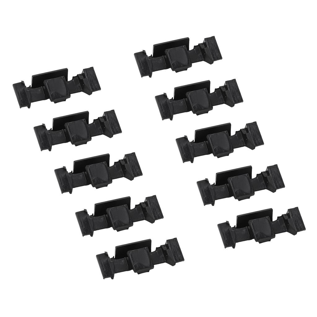 10 Stück Scheinwerfer Zierring Clips 51132752145 Kunststoff Frontscheinwerfer Blendenclips Ersatz für Cooper R55 R56 R57 R58