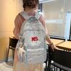 Schoolbag Korean Version of College Style Versatile School Backpack Commuting Schoolbag Female Junior High School Students High Value Ins Large 