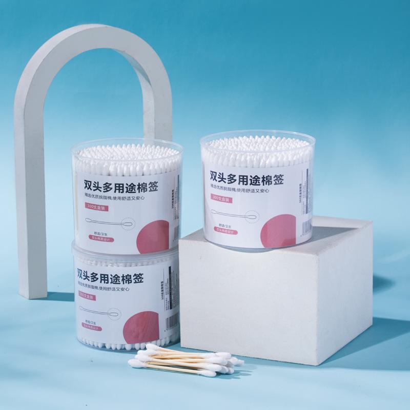 Ear Cleaning Makeup Cotton Swab Stick Disposable Double-head Box Cotton Swab for Makeup Removal