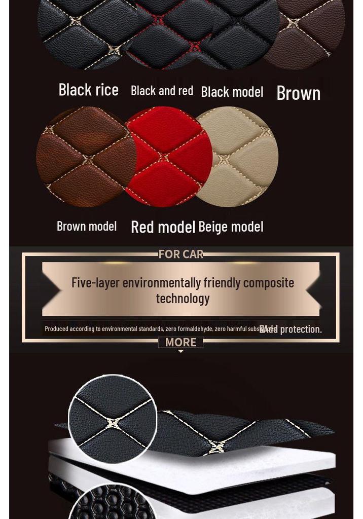 Custom Car Floor Mats for Buick Excelle GT, Excelle XT, LaCrosse, and Envision 5-Seaters
