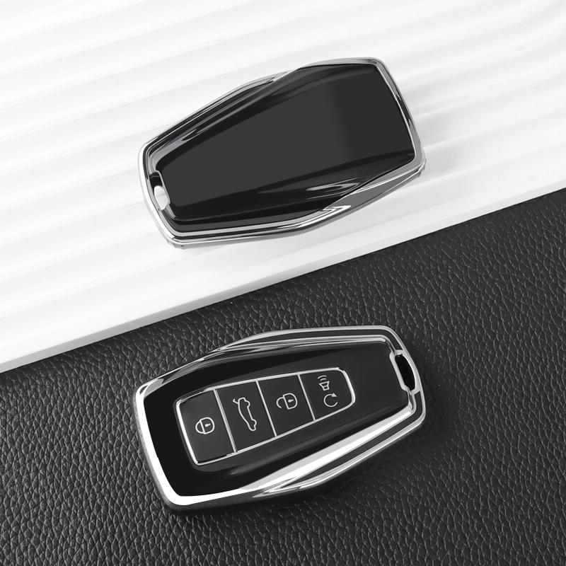 

Tpu Car Key Cover Case For Geely Atlas Emgrand Coolray Boyue Global Kulrey Hawk Gx7 Okavango Nl3 Suv Gt Gc9 Car Accessories