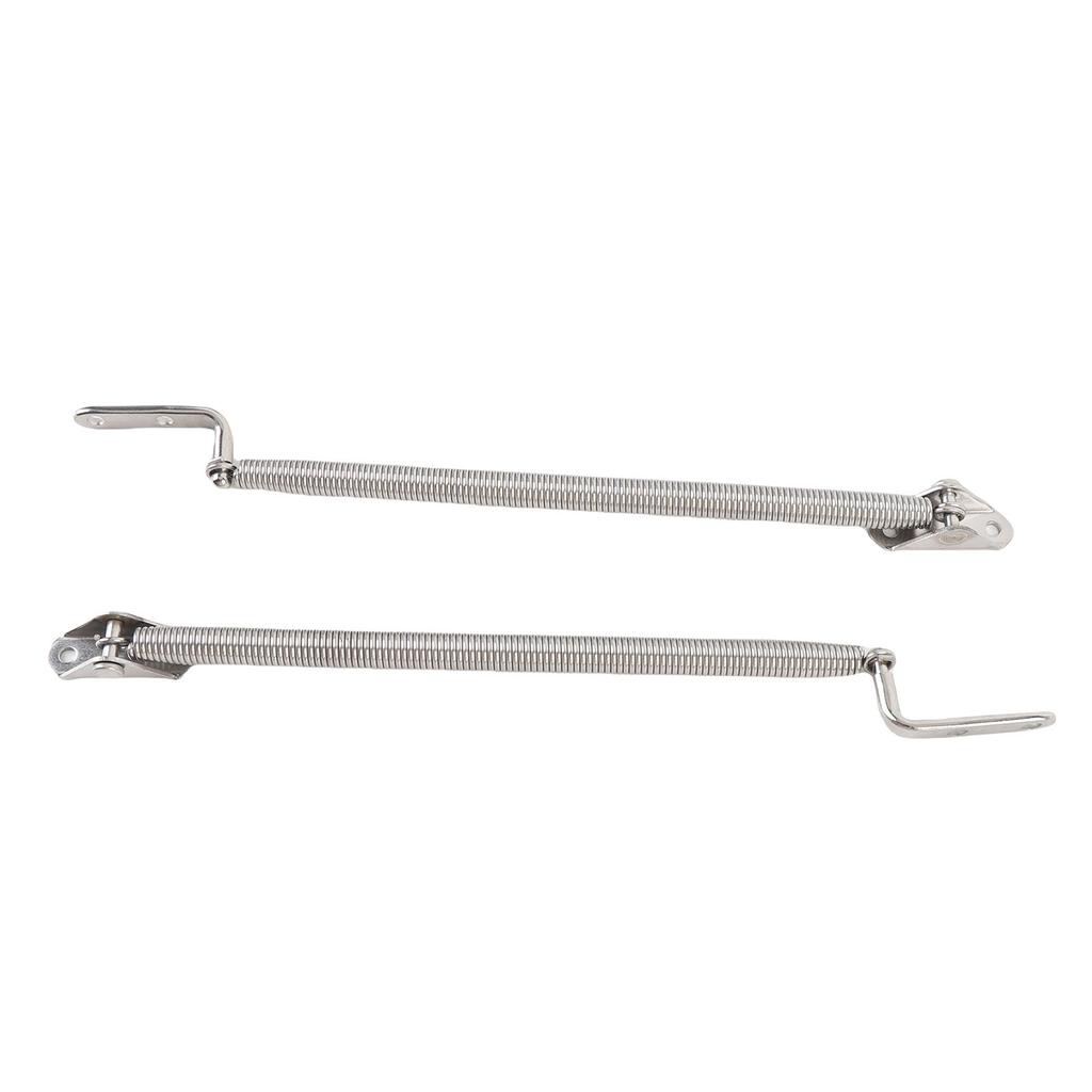 2PCS Boat Hatch Spring Support Stainless Steel Marine Spring 190mm 7.48in Hatch Lid Support for Flip Up Cabinet Doors