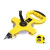   Strong ABS Fiber Tape Measure Waterproof Nylon Coating Portable Handle Design with 3 Meter Reward Tape For Multipurpose Use