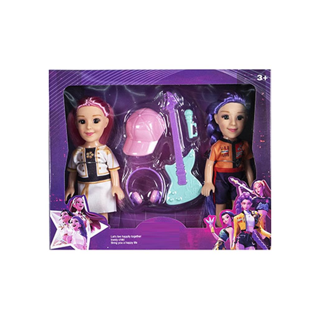 Fashionable Plastic Doll Figures Collection With Unique Stylish Outfits And Colorful Hairstyles Perfect Gift For Kids To And Creat