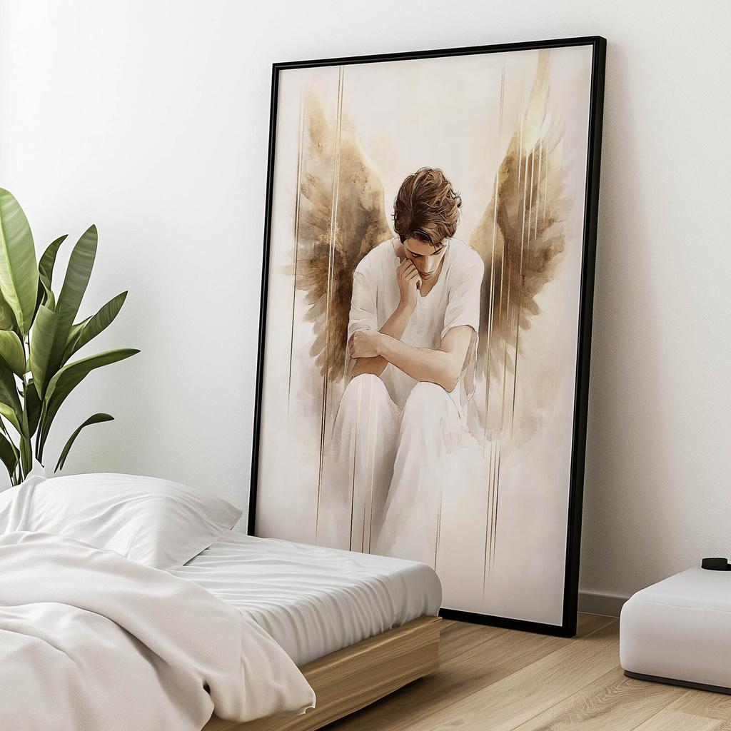 Angel Clouds Angel Clouds, 70X100 Cm, Unframed, Matte Paper 230 Gsm