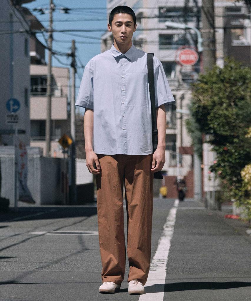 STCO 60-Count High-Density Cotton Relaxed Short Sleeve Shirt_Blue (Oversized)_Sdsvb62Osl