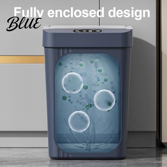 Hygienic Kitchen Waste Can with Can Touchless Automatic Trash Storage 13L Bathroom Garbage Odor Motion