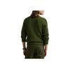 Polo Ralph Lauren Solid Color Crew Neck Long Sleeve Sweater Men Sweater Olive-Green MNPOSWE16822130-301