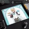 Oshi No Ko Animation Beautiful patternsOffice Computer Desk Mat Table Keyboard Small Mouse Pad Laptop Cushion Nonslip Decor
