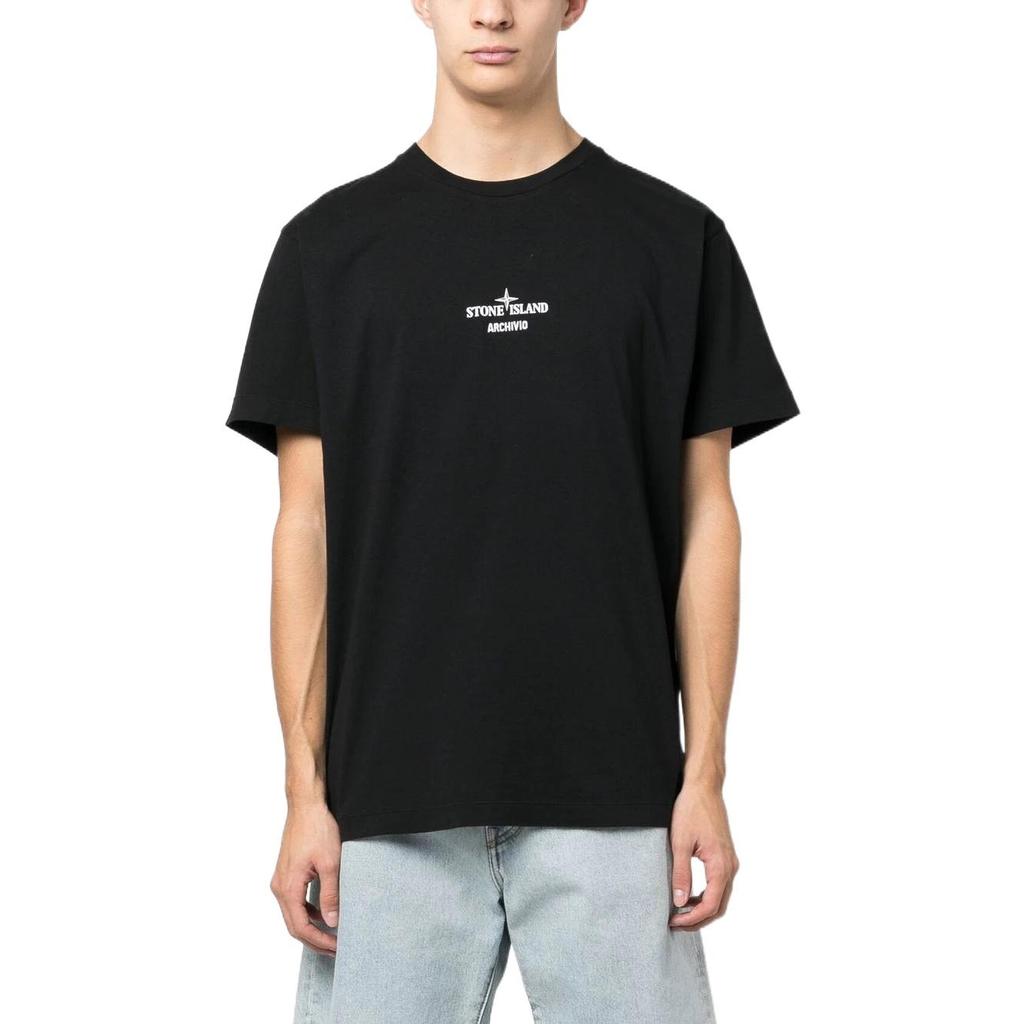 STONE ISLAND SArchivio Project T-shirt 'Black' Men's 78152NS91-V0029
