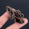 Garnet 999 Copper Wire Wrapped Pendant, Handmade Gemstone Pendant Jewelry, Gifts For Wife Brand New Pendant