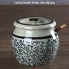 Qiwei Japanese Style Underglaze Ceramic Seasoning Jar