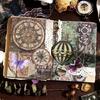 20 Sheets Retro Aesthetic Decorative Paper Scrapbooking Decoration Paper for Journal Notebook Photo Album and Art Craft