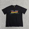 Unisex Streetwear Oversized Cotton Tee With Geometric Print Loose Fit Short Sleeve T-Shirt Men Women