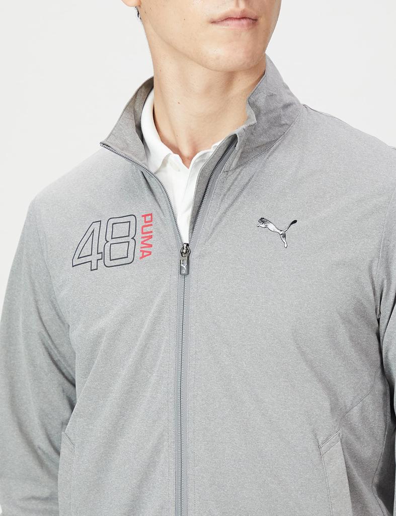 Outer Golf Hyper Stretch Hassui FZ Blouson High Rise Heather XL [PUMA] Men's