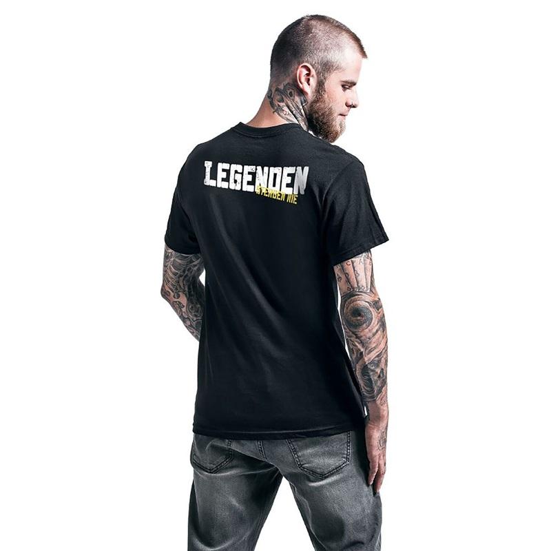 Německá rocková kapela Böhse Onkelz Hier Sind Die Onkelz Global Tour Tričko Street Hip Hop Oversized Y2k Ležérní Bavlněné Pánské Dámské Trička Oblečení