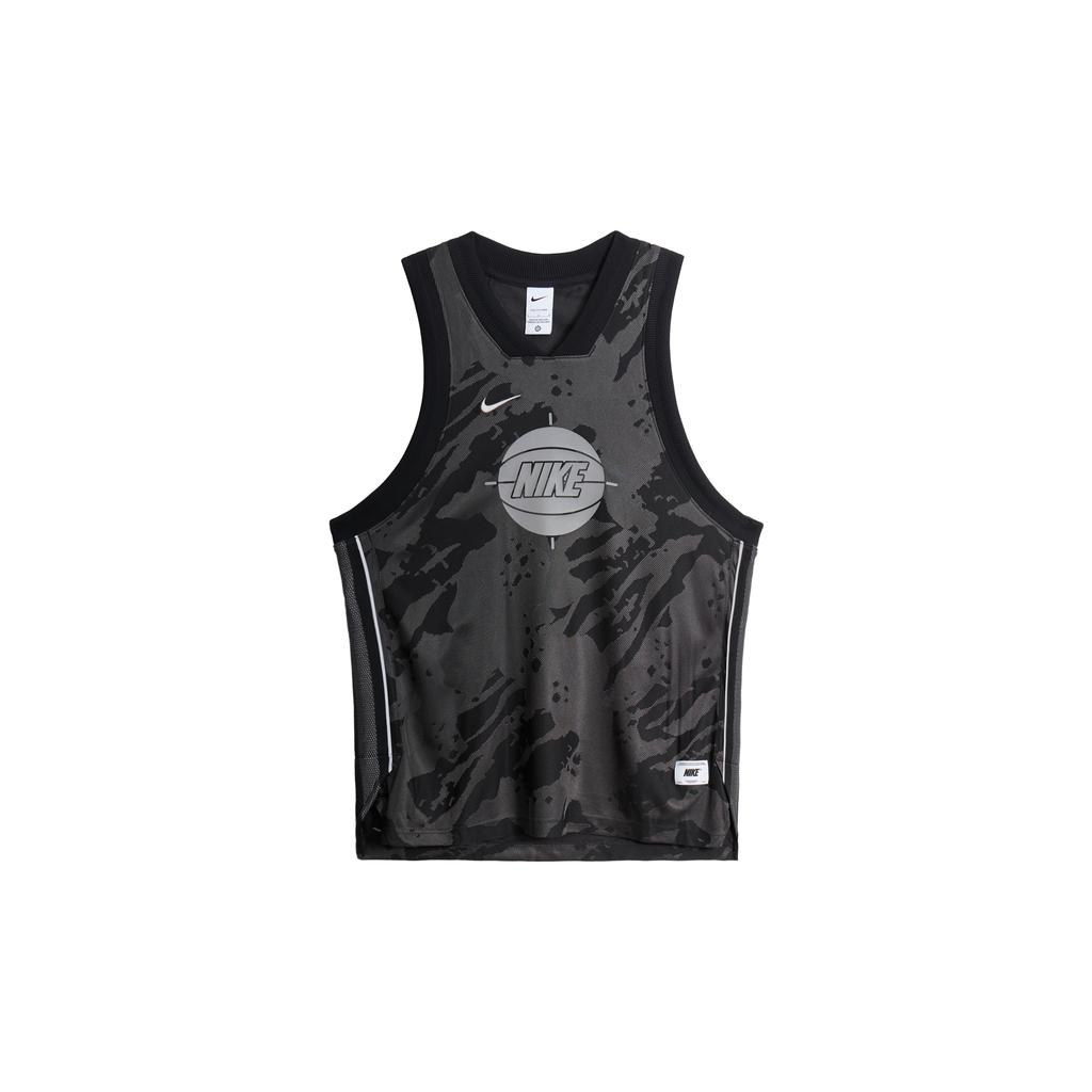 Nike Dri Fit Basketball Jerseys Men's Black Moderate DX0258-010