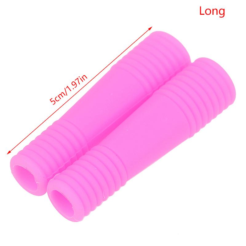 2 ks Silikonový kryt na kleštičky, návlek, pouzdro, nůžky na nehtovou kůžičku, pinzeta na odumřelou kůži, čepička