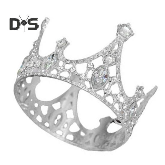 

Корона для торта, искусственная хрустальная тиара, сверкающее украшение для торта, декор свадебного торта на день рождения, детский душ