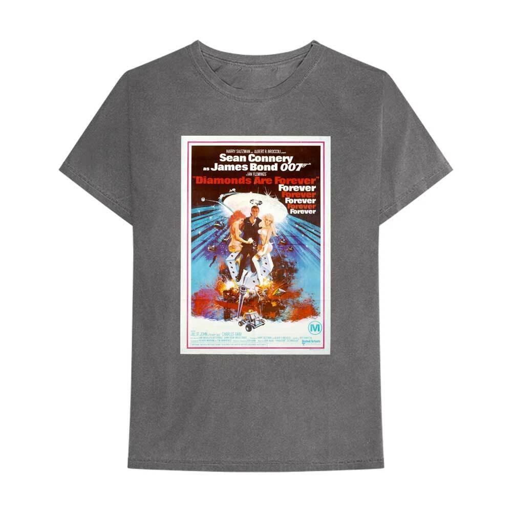 James Bond 007 Diamonds Are Forever Official Merchandise T-shirt M/L/XL New M