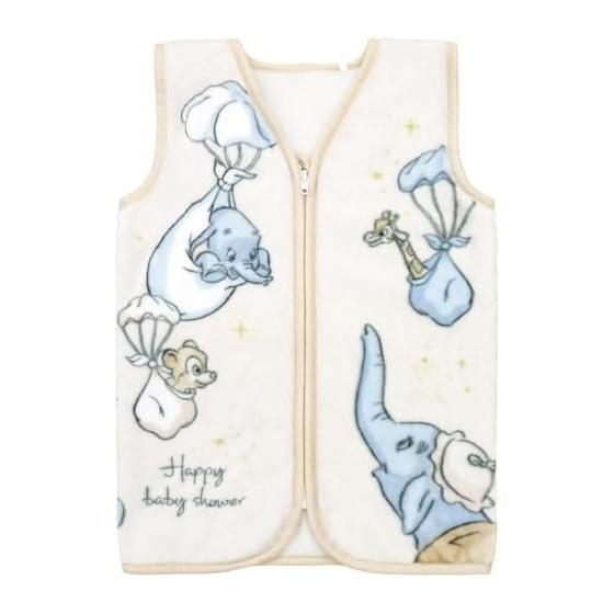 un doudou Fluffy Blanket Sleeper Disney Dumbo 40 x 56 cm (Around 0-5 years old) New Meyer Warm Material NZ2200-DU