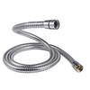 Modern 1.5m Flexible Stainless Steel Chrome Handheld Shower Head G1/2 Universal Brass Connector for Bathrooms JIUYUTU Model A93