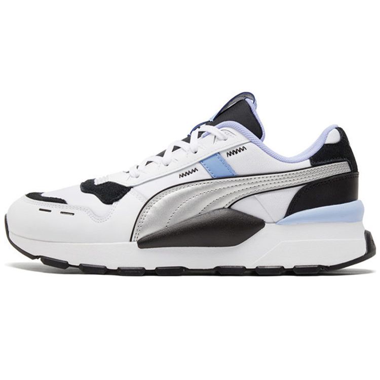 

Puma Rs 2.0 Futura Unisex White Black Purple Silver 374011-12 EU 37.5