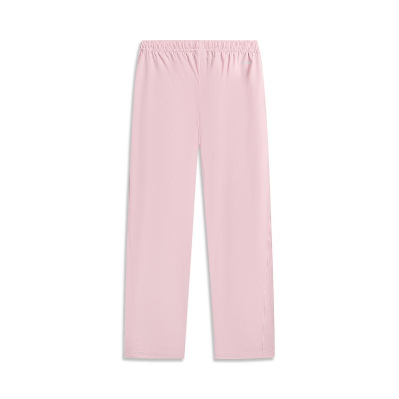 Li-Ning Outdoor CF Quick-Dry Cool Multi-Pocket Straight Leg Cargo Pants Women pants Mauve AYKW110-6