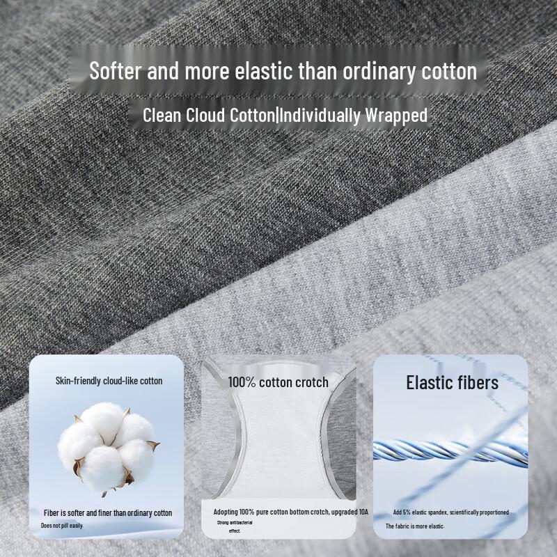 Miiow Women's Class A Infant Cotton Antibacterial Briefs